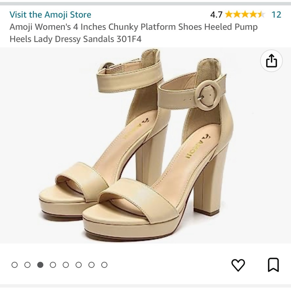 Chunky platform sandal heels pumps